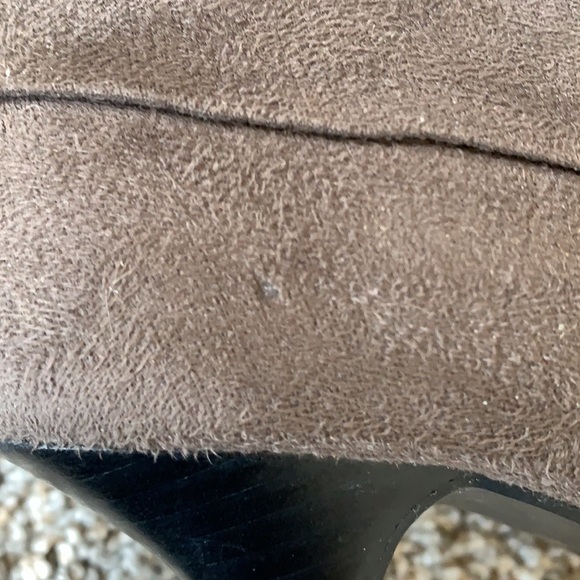 Apt 9 Gray Faux Suede Ankle Boots - Picture 7 of 8